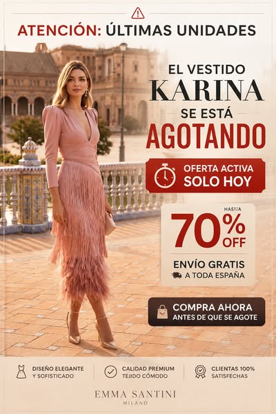 https://emmasantini.com/products/dora-vestido El vestido que cobra vida al caminar Consulta las tallas disponibles