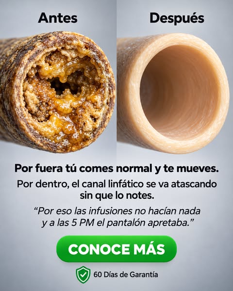 Por dentro el canal se atasca... por eso a las 5 PM el pantalón no cierra
