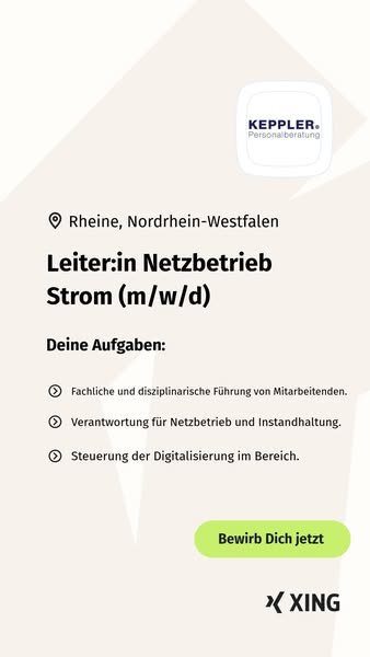 Nur wenige Klicks zum neuen Job
