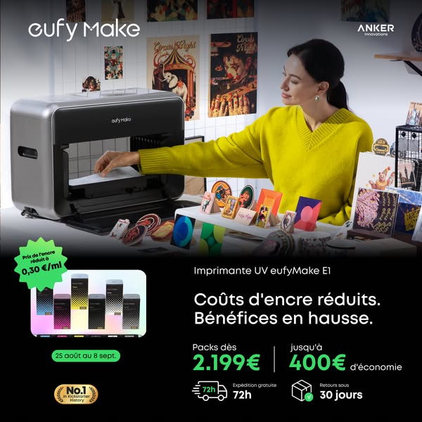 Imprimante UV eufyMake E1
