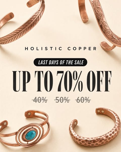 70% Off Clearance Sale