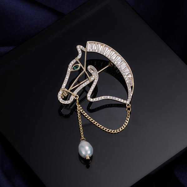 Ippolita Spilla (Perla d'Acqua Dolce e Zirconi) - Golden