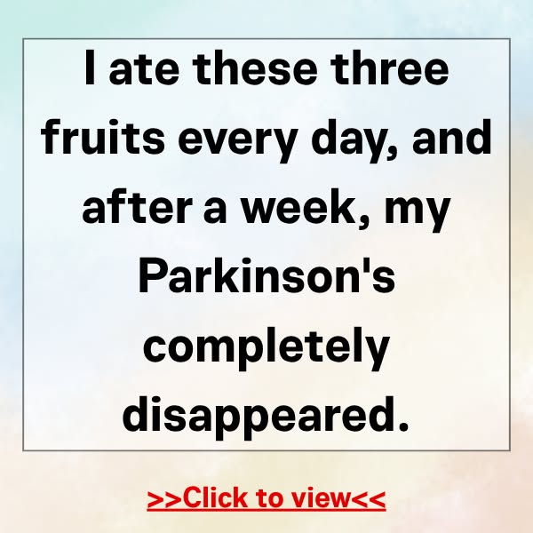 People who are recovering from Parkinson's generally stick to these three habits