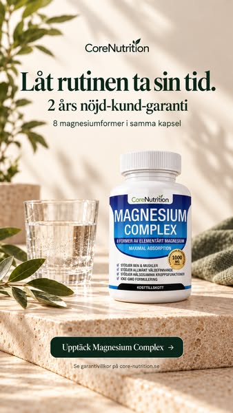 8 sorters magnesium. 1 kapsel.