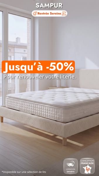 OFFRE : Jusqu'à -50%