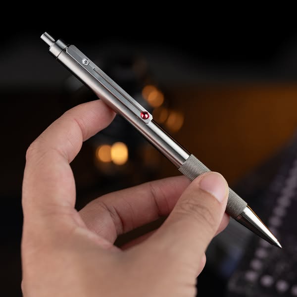100% Titanium – The Most Overbuilt Pen Ever Made