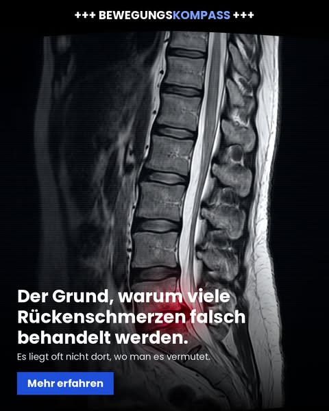 Entlastung für Hüfte und LWS