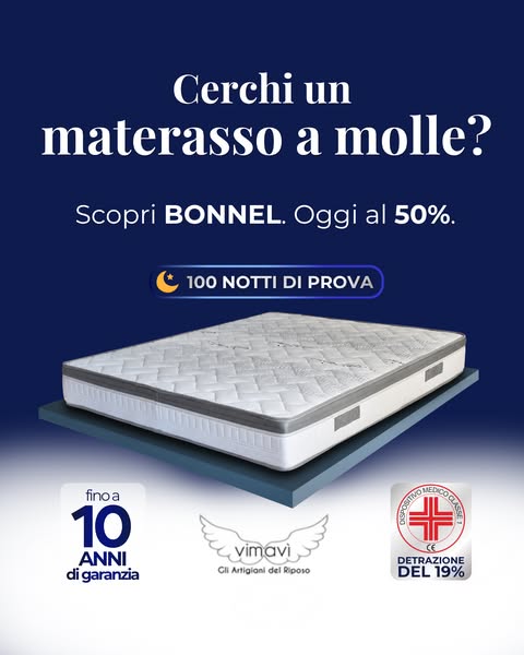 Materasso a molle.