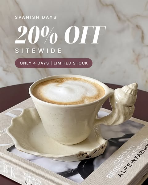 Spanish Days - 20% OFF Site-wide - Only 4 days.