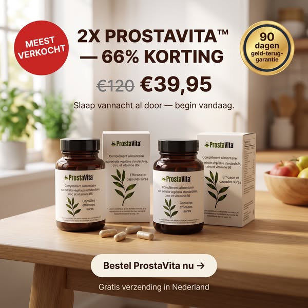 Uw prostaat steelt uw nachtrust.