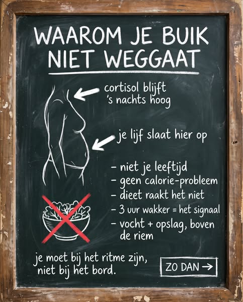 Als je in de overgang zit en niet meer doorslaapt — lees dit.