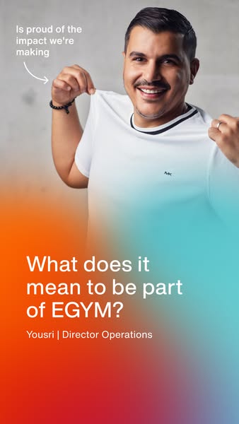 Work your way at EGYM