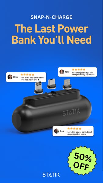 Snap it. Charge it.