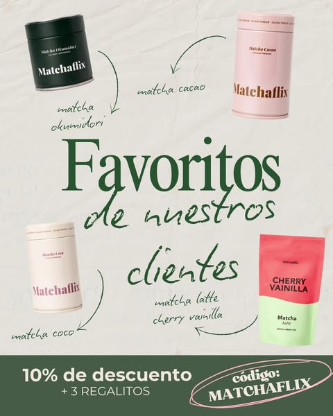 Rutina nueva empieza con Matchaflix