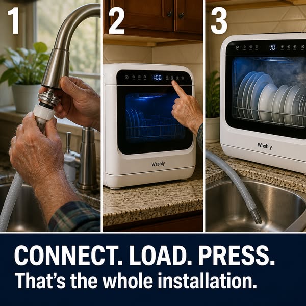 No Plumbing, No Installation