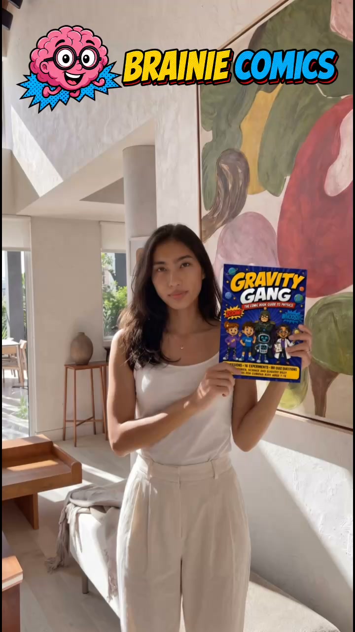Anúncio de Brainie Comics