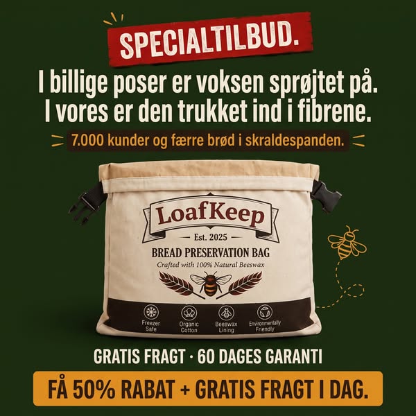 Ikke flere halve brød i skraldespanden