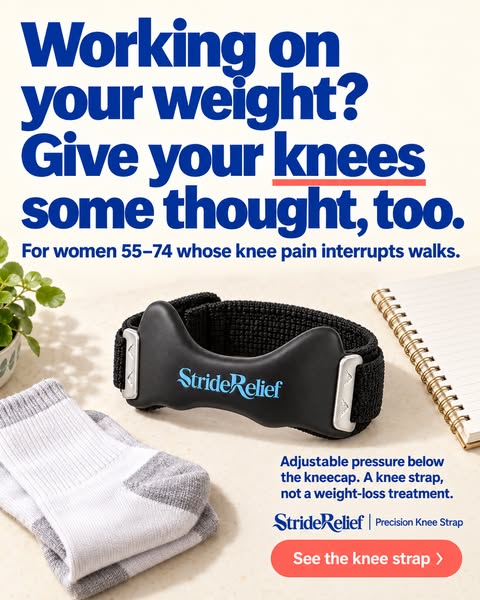 A Knee Strap for Everyday Walks