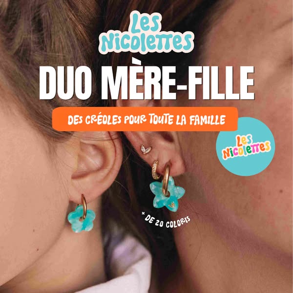 Bijoux colorés et pétillants