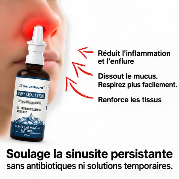 Pourquoi vos sinus se bouchent sans cesse