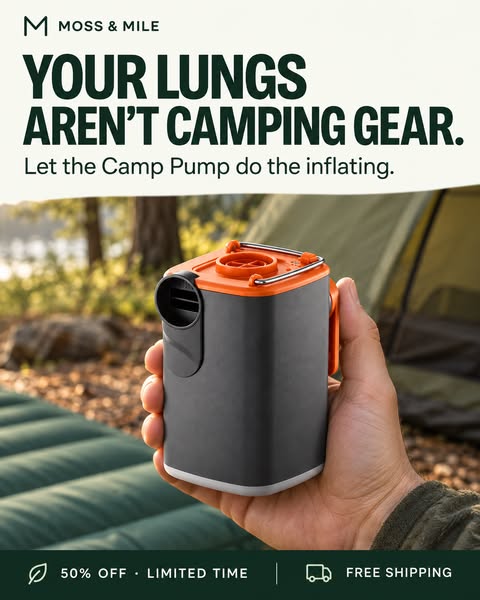 Save Your Breath. Get 50% Off.