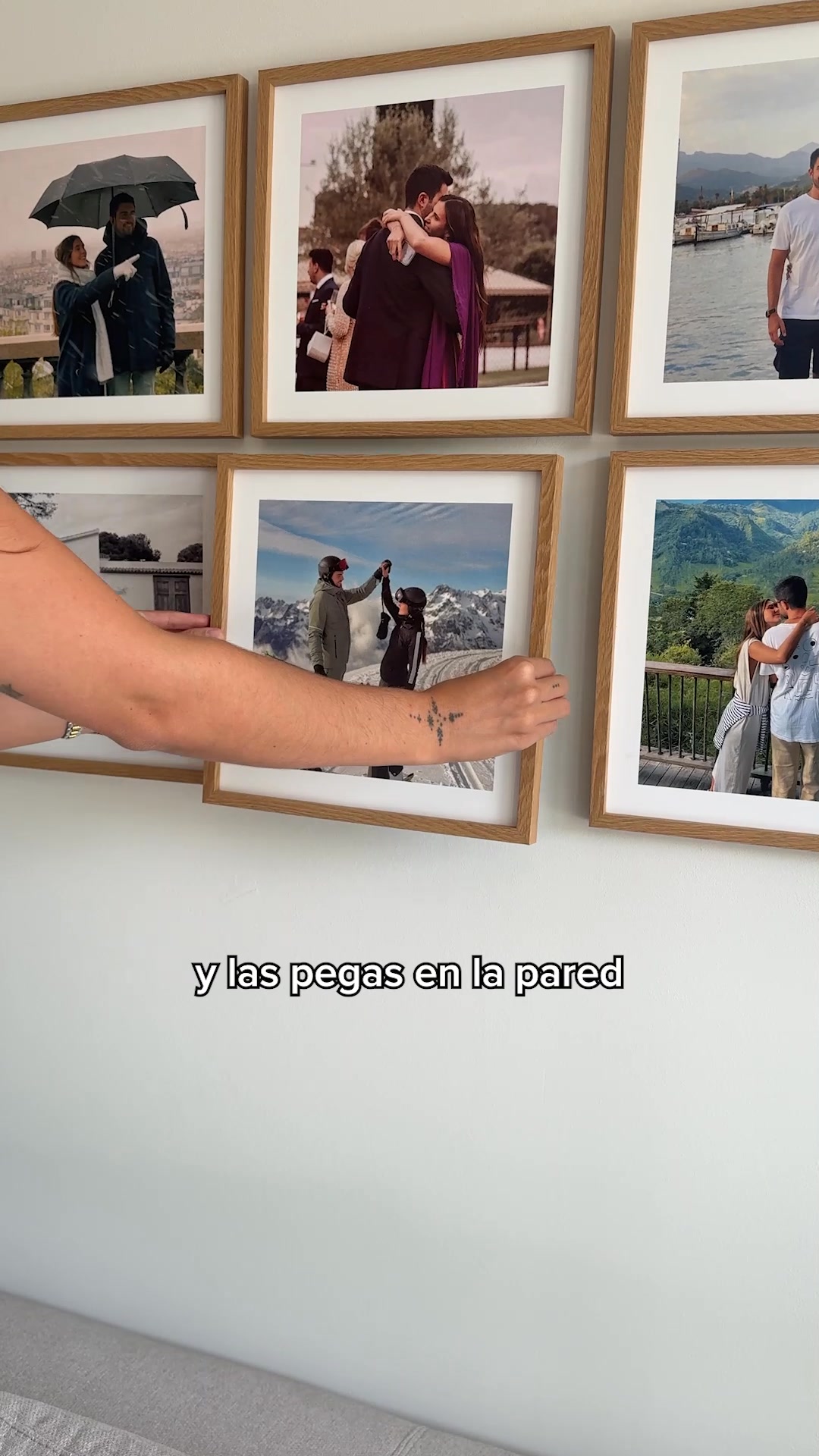 Fácil de pegar, despegar y volver a pegar