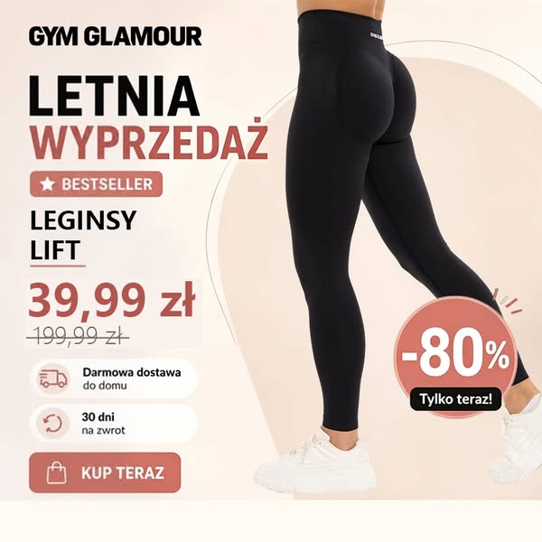 Bestsellery Gym Glamour – do -80%!