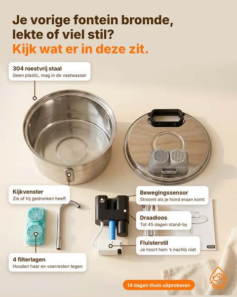Nu 40% korting + gratis extra filter