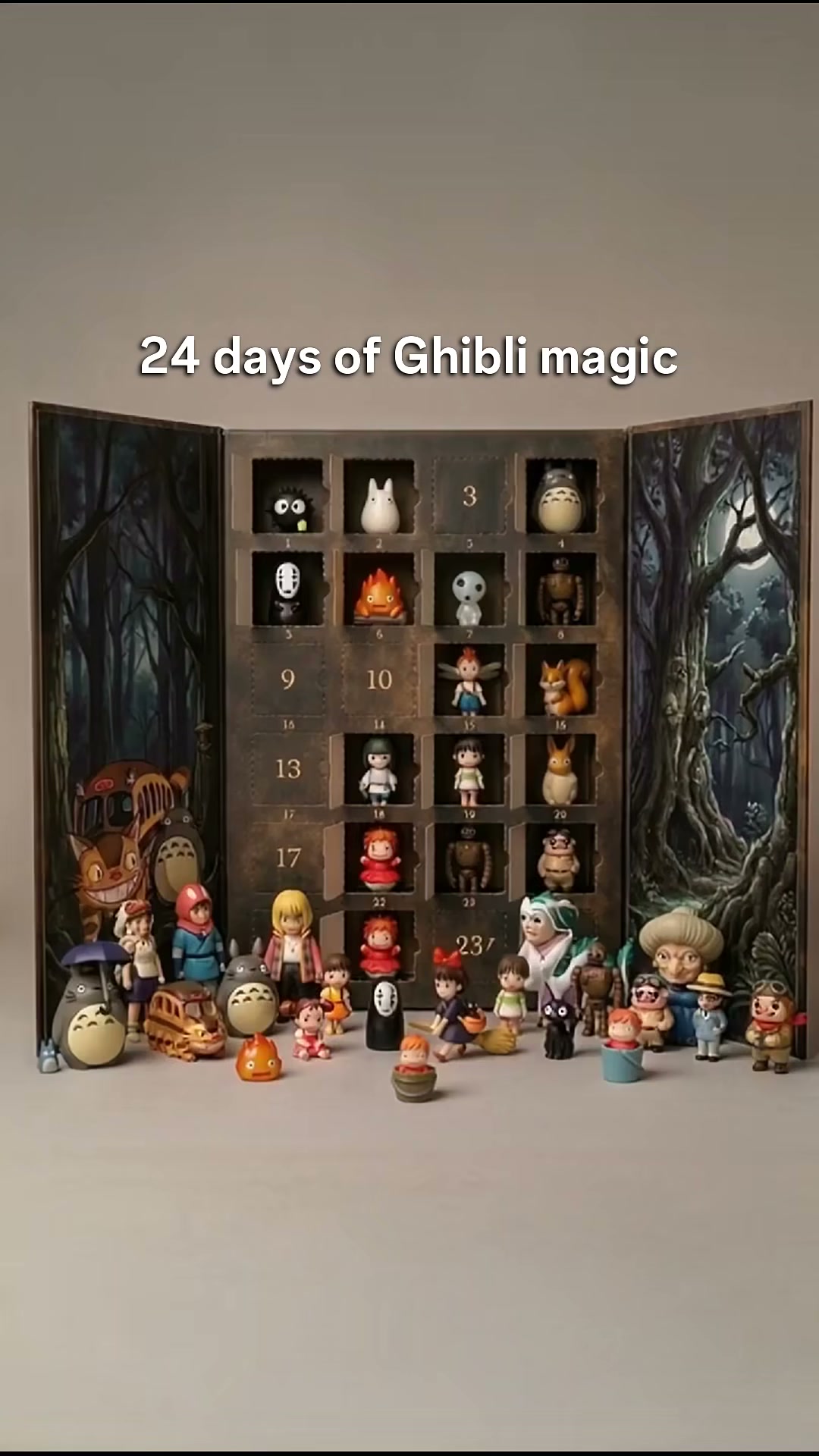 Sculpture-Classic Studio Ghibli Anime Advent Calendar