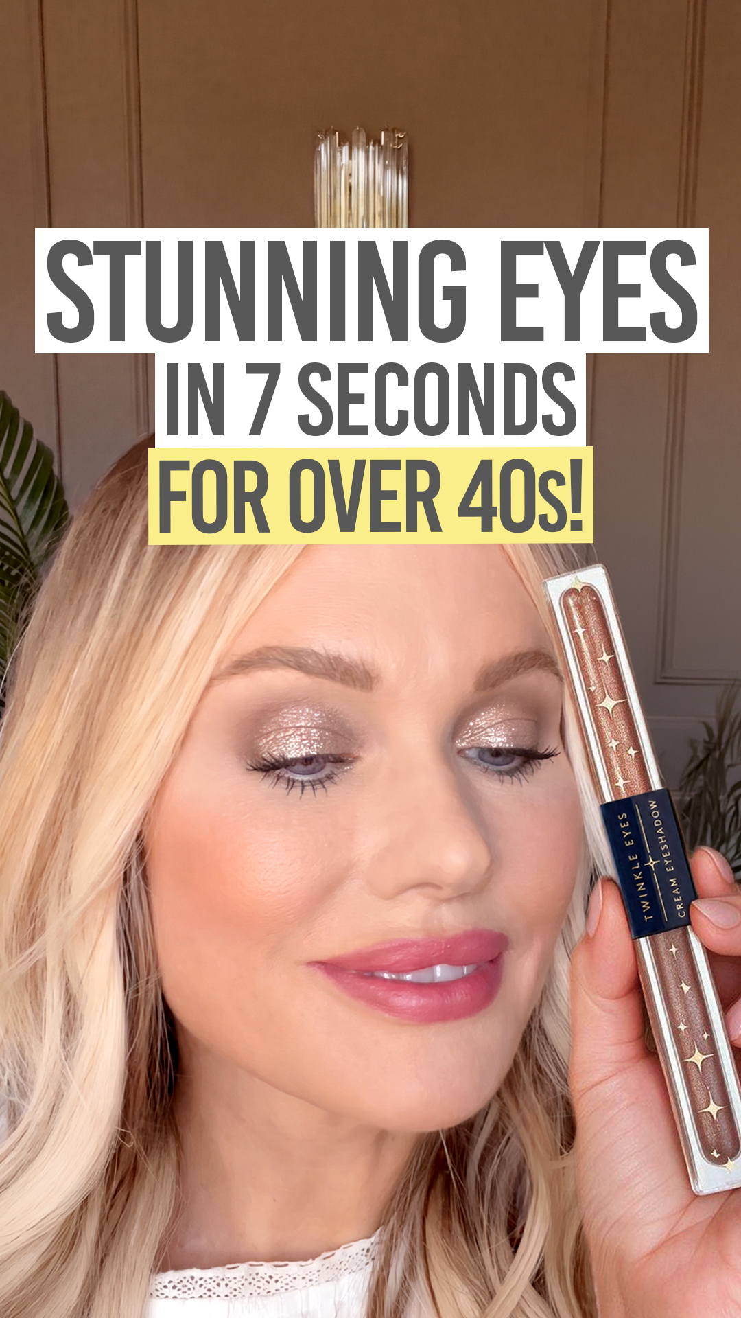 STUNNING EYES IN 7 SECONDS FOR OVER 40s