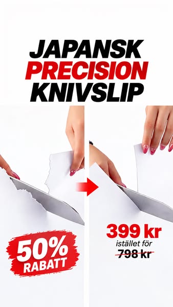 Vassa knivar på några sekunder