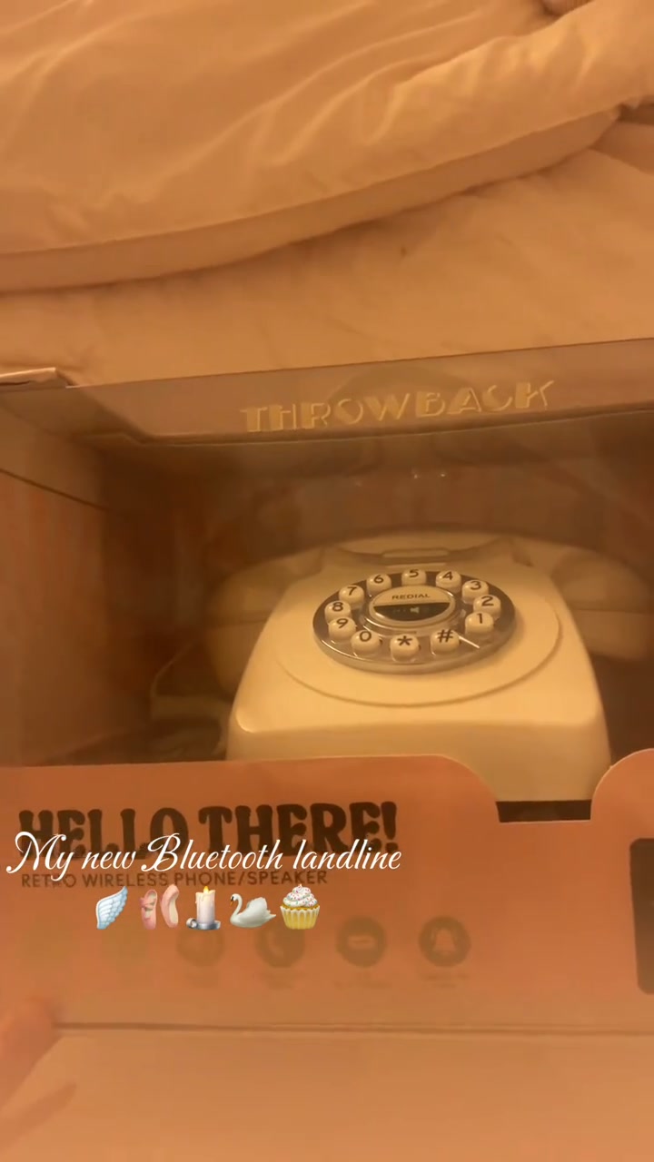 Retro Bluetooth Desk Phone｜Handset & Speakerphone