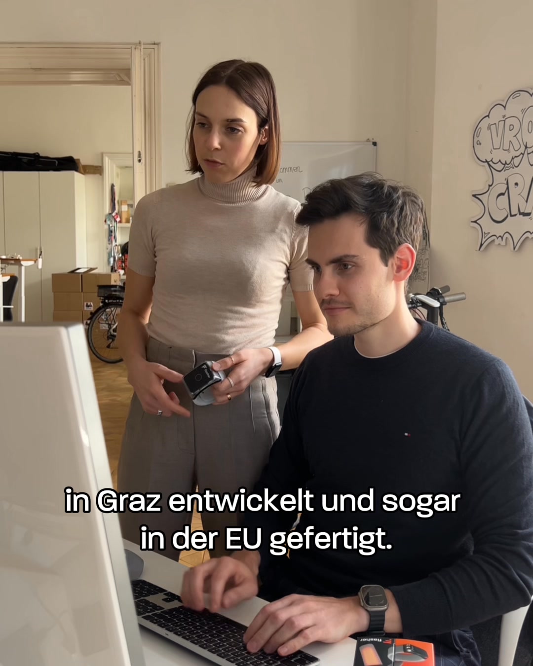 High-Tech für sicheres Radfahren