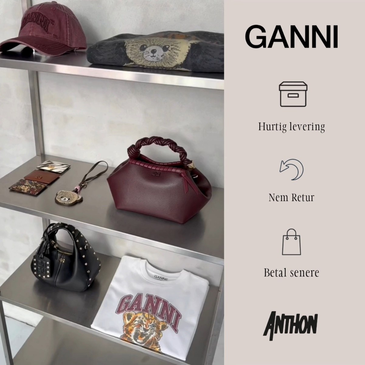 NYT fra GANNI – shop nu