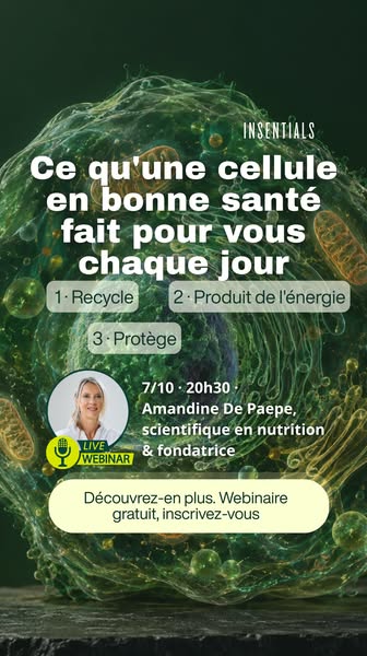 Webinaire gratuit : longévité & anti-âge