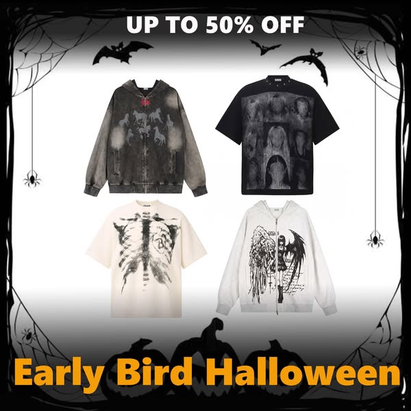 Early Bird Halloween Sale