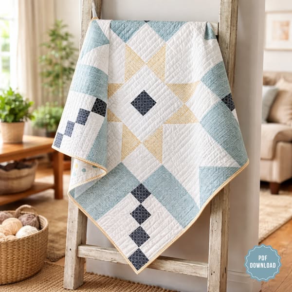 90% Off Spring Star Quilt Pattern