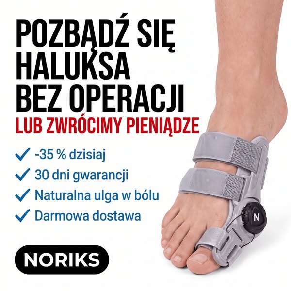 Bolesne haluksy? Wypróbuj to rozwiązanie.