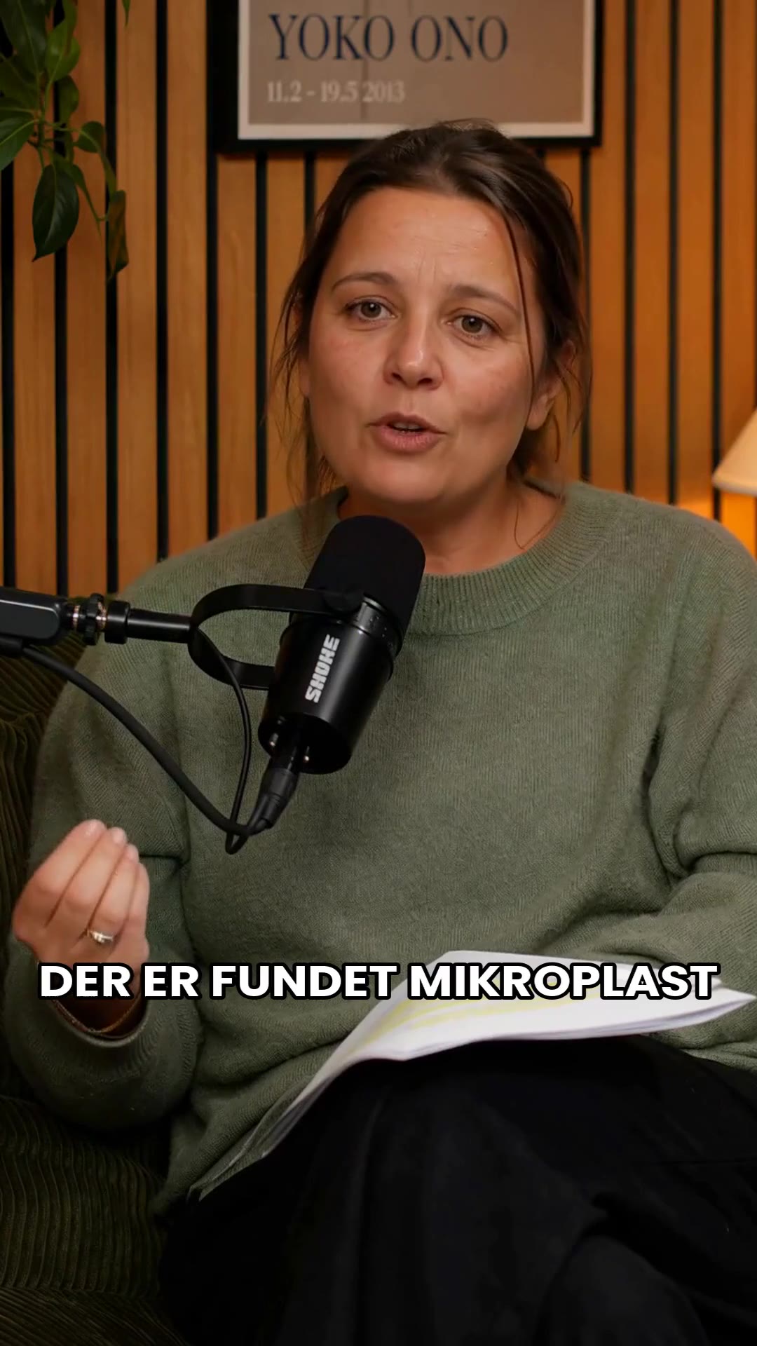 Plastik i lungerne på levende mennesker