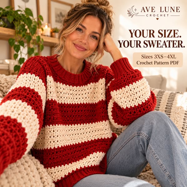 Your Size. Your Sweater.