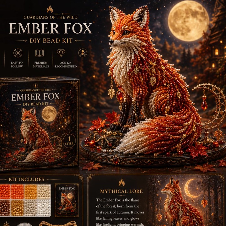 3D Animal Guardian DIY Bead Kit Collection