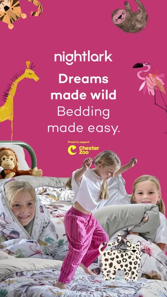 Support conservation while you sleep.