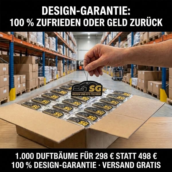 Design-Garantie: 100 % zufrieden