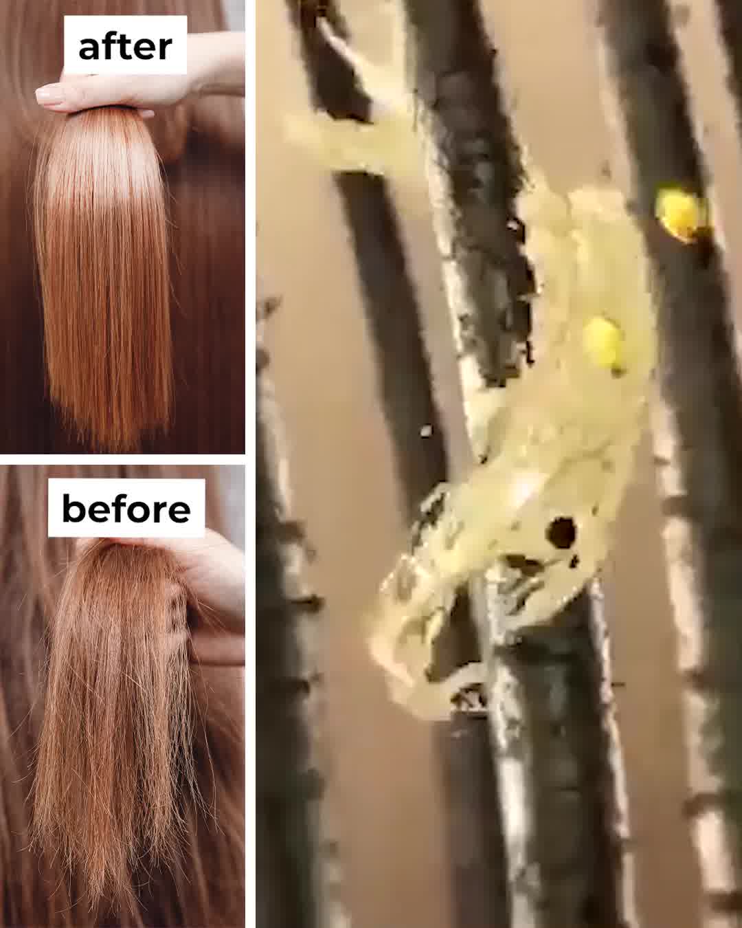 Repaired, silky smooth & stronger hair in 10 minutes!