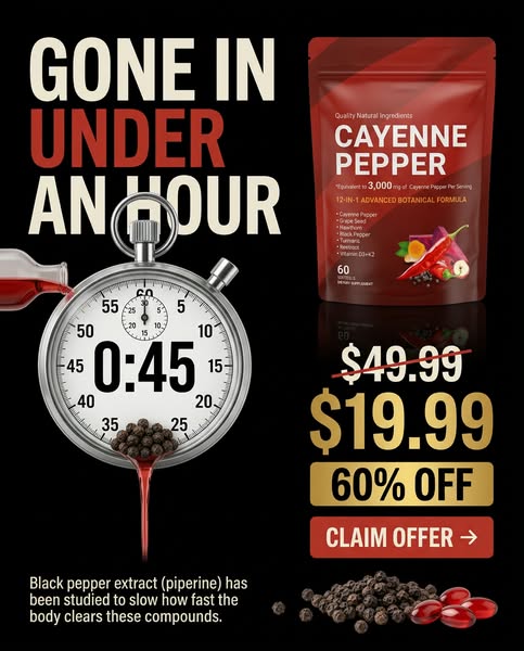 Your Liver Flushes It In 45 Minutes. Here Is The Drain Plug.