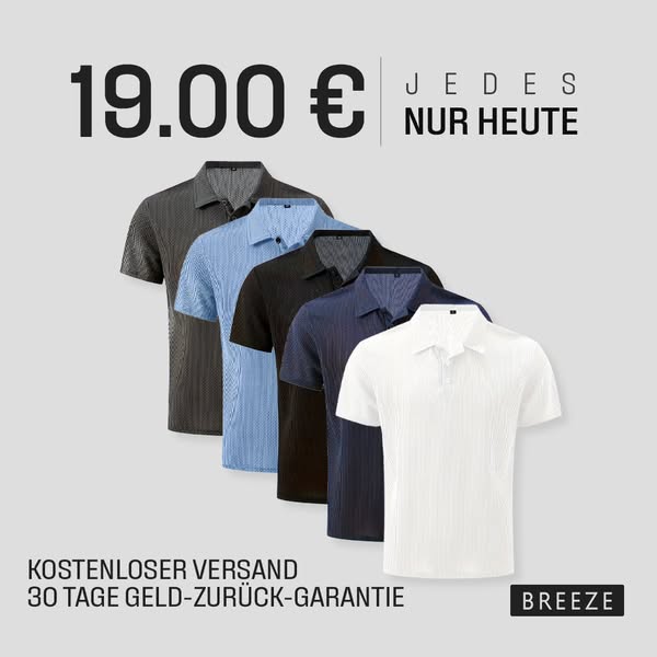 €19.00 PRO STÜCK | NUR HEUTE.