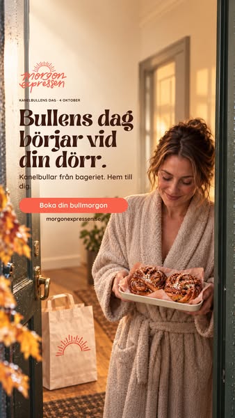 Bullens dag börjar vid din dörr.