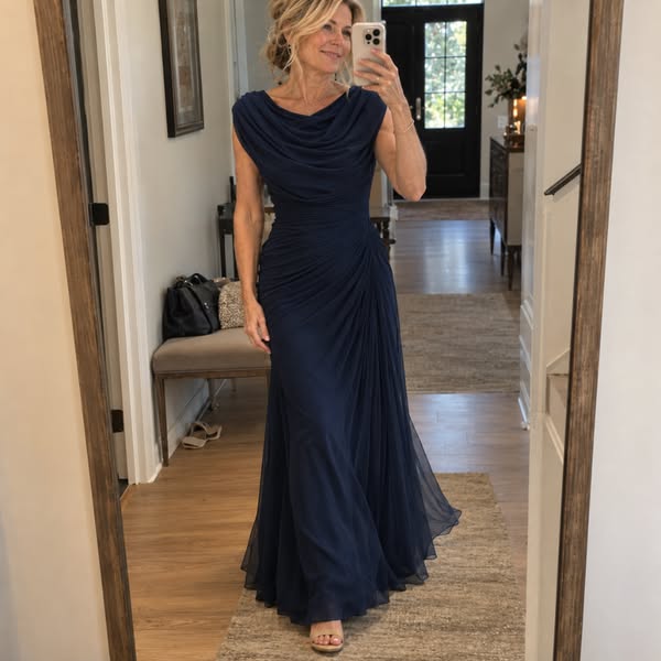 Ein Kleid, das Komplimente bekommt