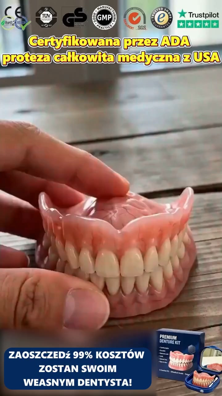 Zamiast 8000 zł u dentysty... Założyłam to w 3 minuty w domu!