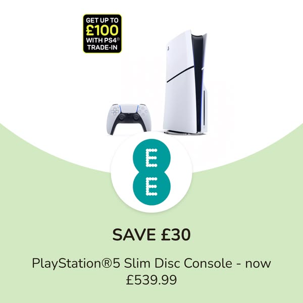 PS5 Slim Disc — £539.99